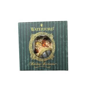 Waterford Christmas Ornament “All Snug in Their Beds In Box